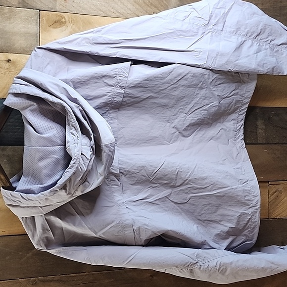 Champion Urban Outfitters  Hooded Anorak Jacket Purple Size SMALL - Picture 5 of 6